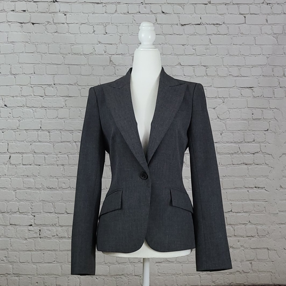 Zara Charcoal Grey Blazer